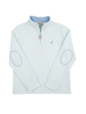 NWT TBBC The Beaufort Bonnet Company Seaisland Seafoam Haywood Half-Zip Pullover